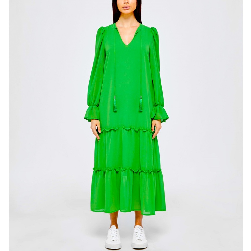 Never fully dressed Green maxi dress - UK 6 / US 2